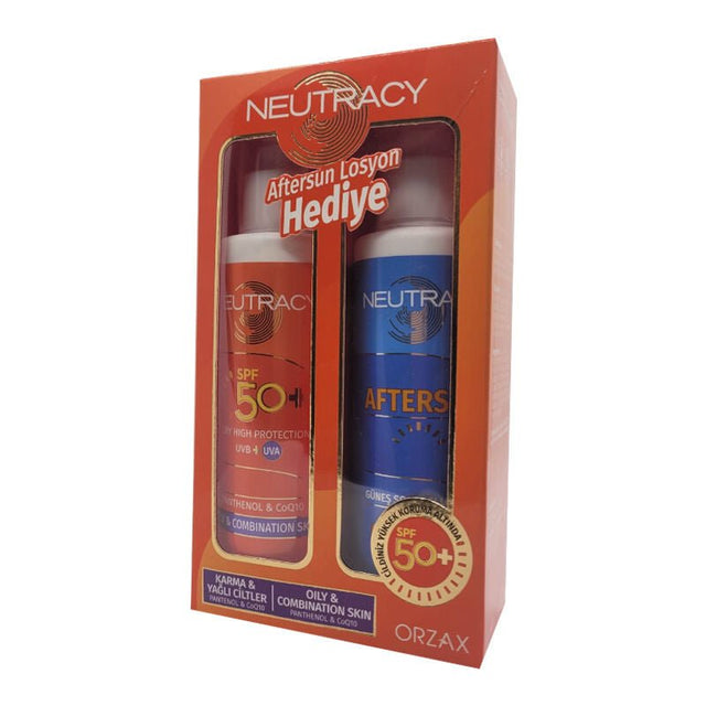 SPF 50+ Sunscreen Cream - Panthenol & Q10 UV Protection for Combination & Oily Skin - TryAladdin