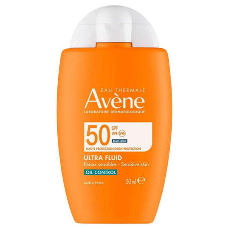 SPF 50+ Sunscreen - Ultra Fluid Oil Control, Blue Light Protection - TryAladdin