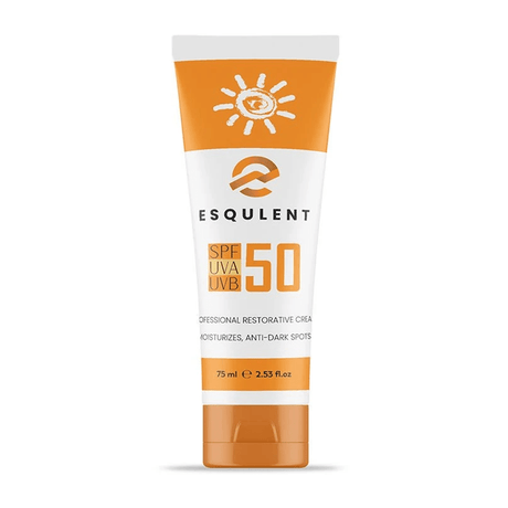 SPF 50+ Sunscreen - UVA/UVB Protection, Hydrating & Brightening Cream with Oat Oil & Alpha Arbutin - TryAladdin