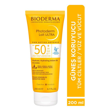 SPF 50+ Very High Protection Sun Milk Lotion for Sensitive Skin & Anti - Aging - TryAladdin