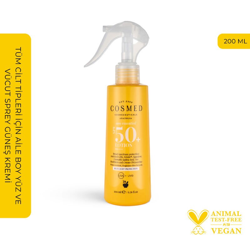 SPF 50+ Water - Resistant Sun Lotion with Niacinamide & Zinc Oxide - TryAladdin