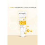SPF50+ Anti - Aging Sunscreen Gel - Cream with Vitamin C, E & Centella Asiatica - TryAladdin