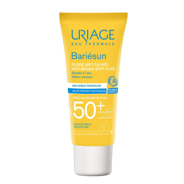 SPF50+ Anti - Brown Spot Fluid - Fast Absorbing & Fragrance - Free - TryAladdin