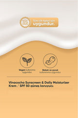 SPF50 Hydrating Daily Face Cream with Niacinamide & Hyaluronic Acid - TryAladdin