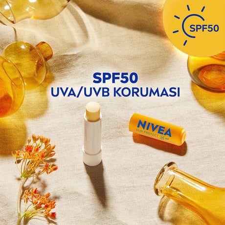 SPF50+ Hydrating Lip Balm - Vitamin C, E & Shea Butter Protection - TryAladdin