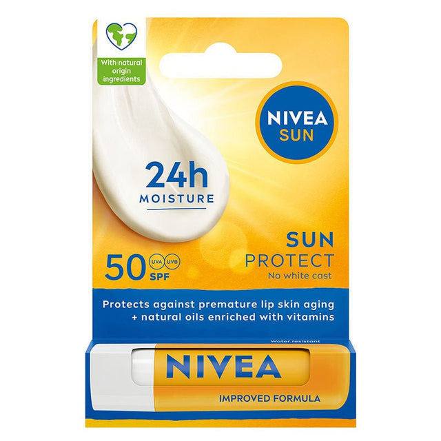 SPF50+ Hydrating Lip Balm - Vitamin C, E & Shea Butter Protection - TryAladdin