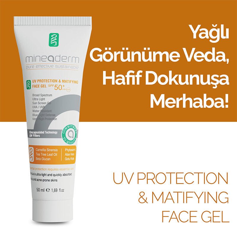 SPF50+ Matifying Face Gel - High UV Protection for Oily Skin - TryAladdin