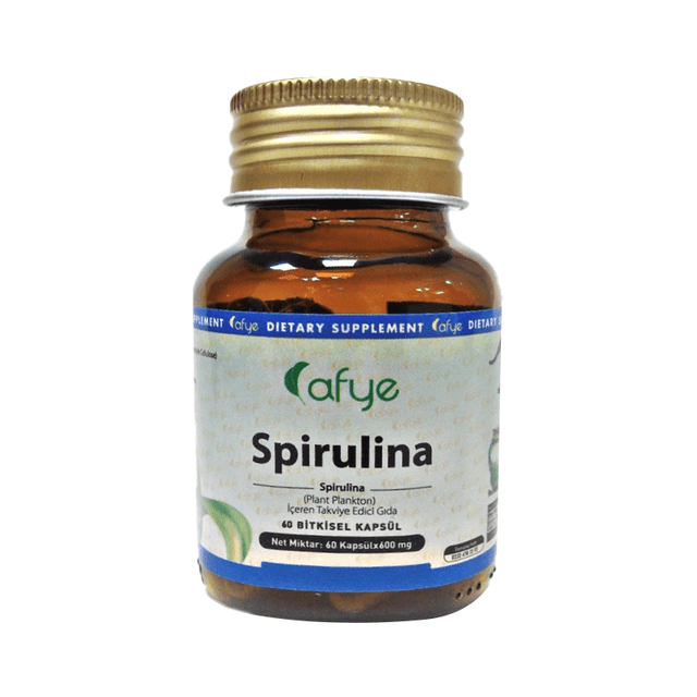 Spirulina & Grape Seed Extract - Daily Wellness Support Capsules - TryAladdin