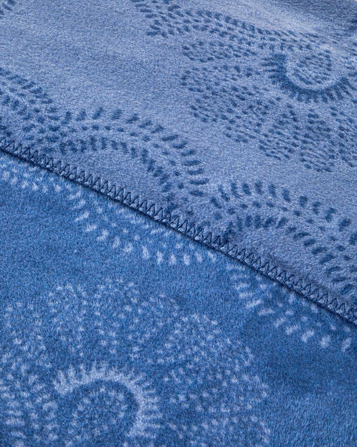 Premium-Cotton-Double-Bed-Blanket-Soft-Blue