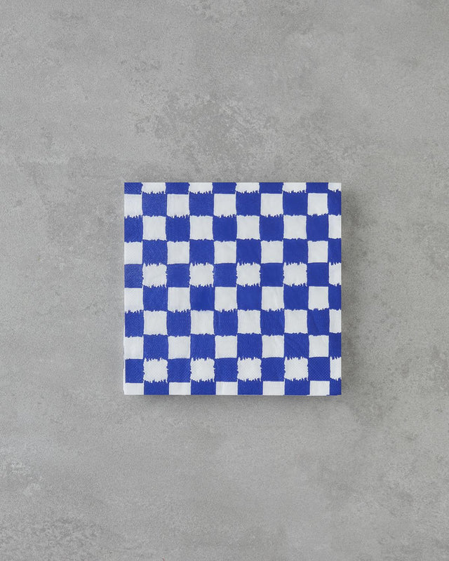 Professional Grade Dark Blue Square Paper Napkins 33x33cm