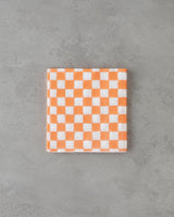 Professional Grade Squarify Orange Pattern Paper Napkins Yellow 33x33cm 20 Count