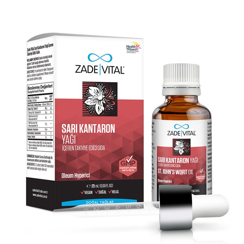 St. John's Wort Oil - Halal & Vegan Natural Liquid Supplement - TryAladdin
