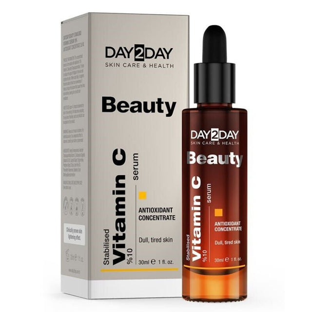 Stabilised Vitamin C 10% Serum - Brightening & Antioxidant Concentrate - TryAladdin