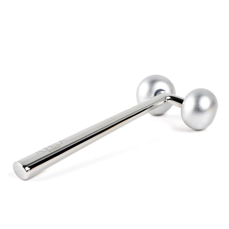 Stainless Steel Face & Neck Roller for Skin Rejuvenation - TryAladdin