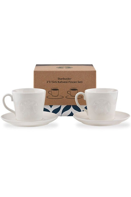 Starbucks Premium Turkish Coffee Demitasse Cup Set - 2 - Piece - TryAladdin