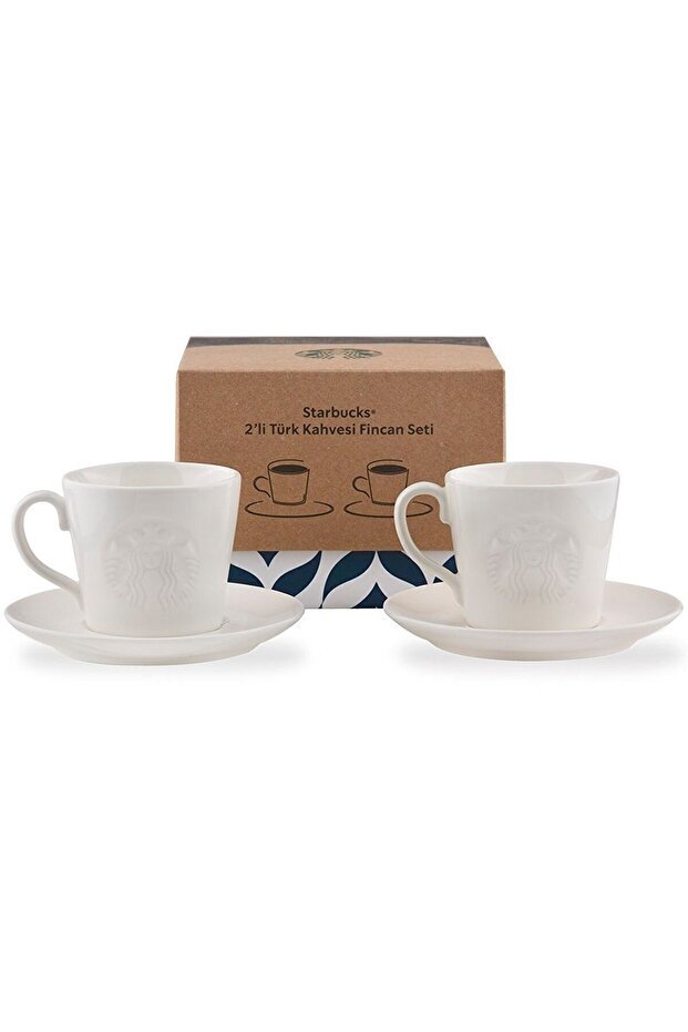 Starbucks Premium Turkish Coffee Demitasse Set - 2 Piece - TryAladdin