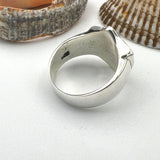 Sterling Silver Harley Davidson Ring