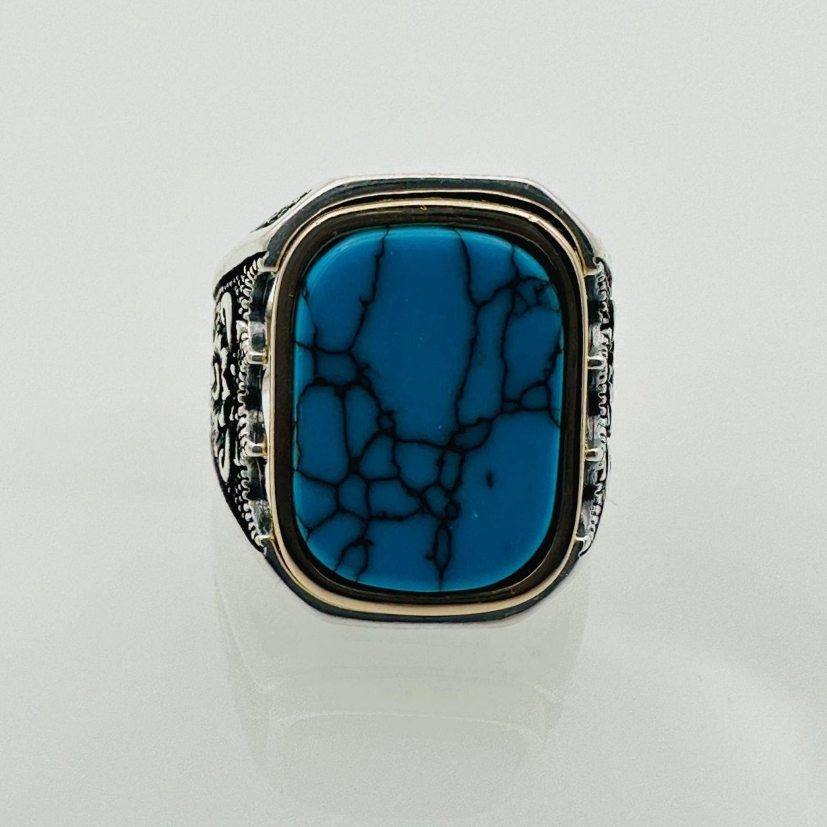 Sterling Silver Turquoise Ring - TryAladdin