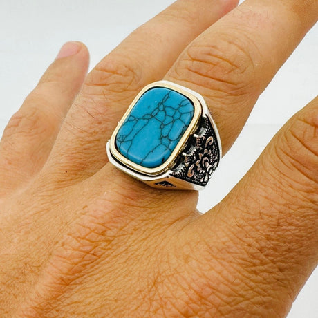 Sterling Silver Turquoise Ring