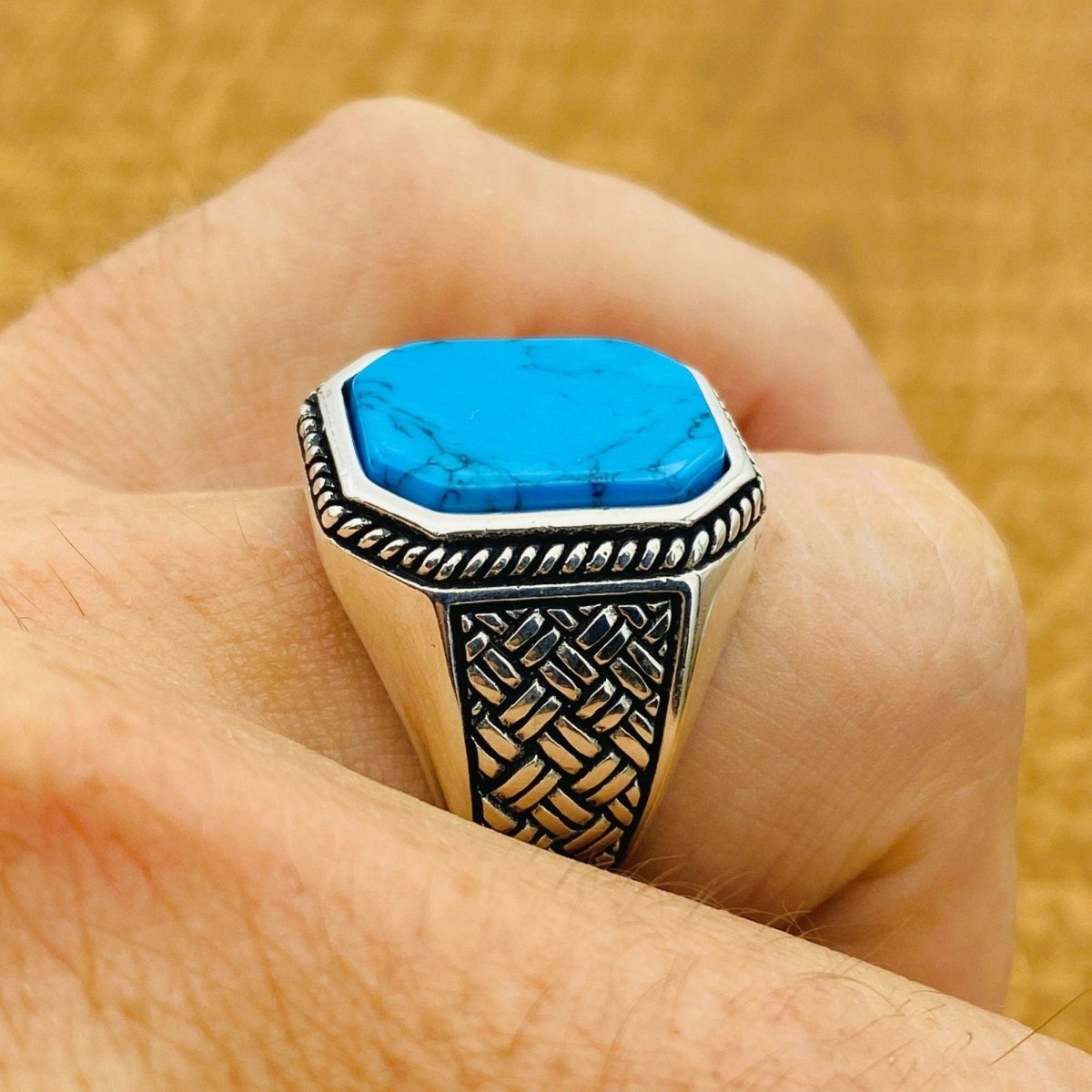 Sterling Silver Turquoise Ring