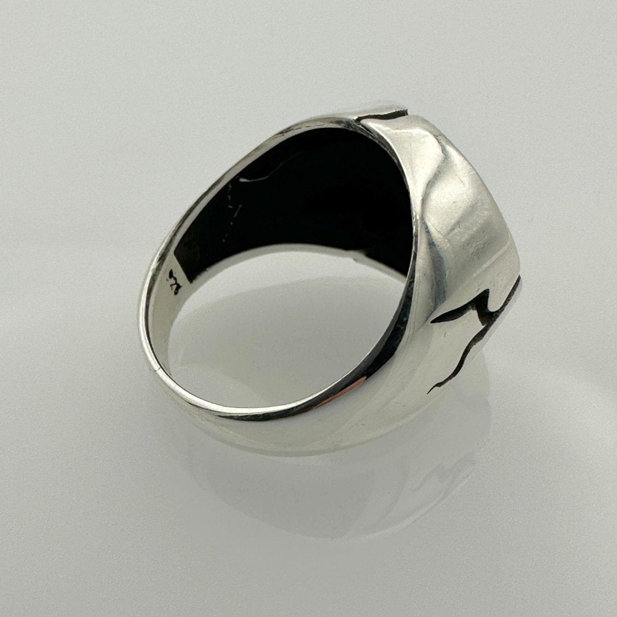 Sterling Silver Unisex Classic Ring