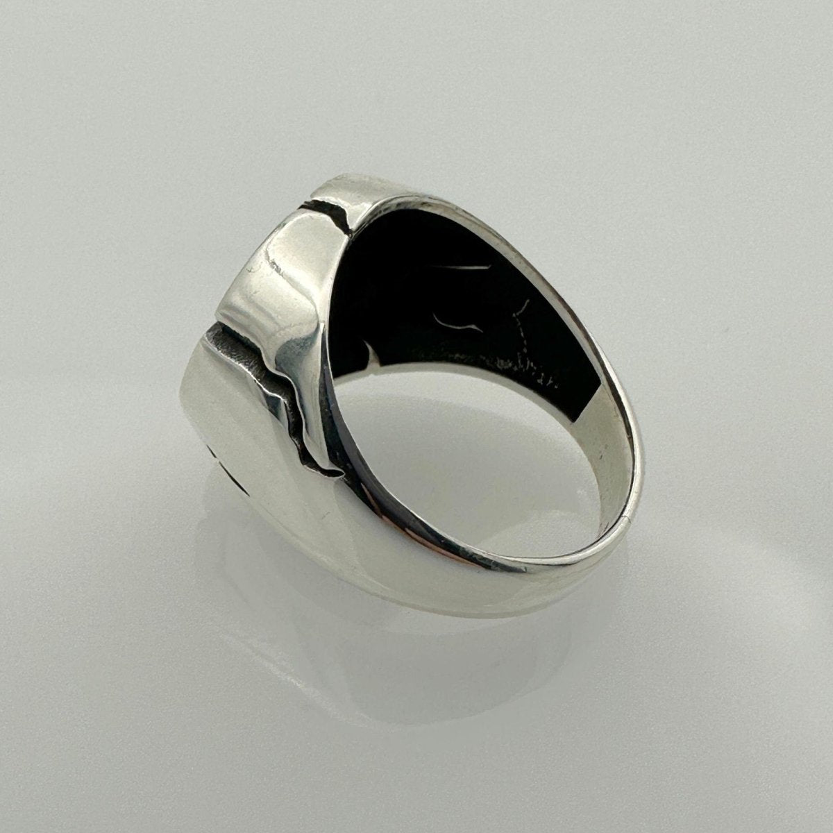 Sterling Silver Unisex Classic Ring