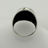 Sterling Silver Unisex Classic Ring