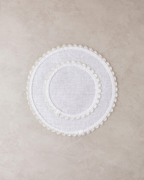 Premium-Stitch-Design-Disposable-Paper-Placemat-Set-White-Gold