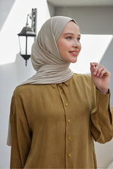 Stone Color Jersey Shawl - Soft, Flexible & Non - Slip - TryAladdin