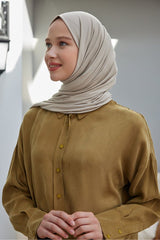 Stone Color Jersey Shawl - Soft, Flexible & Non - Slip - TryAladdin