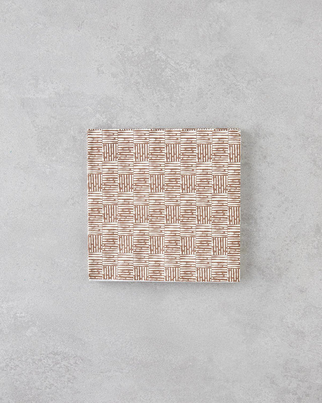 Bulk Brown Straw Line Paper Napkins 33x33cm 20 Pack