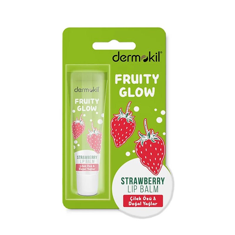 Strawberry Lip Balm - Intense Hydration & Nourishment with Natural Oils - TryAladdin