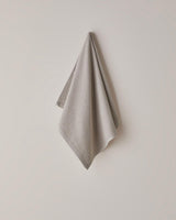 Premium Striped Cotton Hand Towel - Dark Beige - 50x70 cm