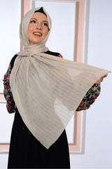 Striped Chiffon Shawl - Lightweight & Versatile - TryAladdin