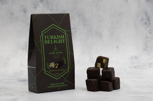 Sukru Efendi 1935 | Open and Enjoy Turkish Delight Chocolate Coated Pistachio