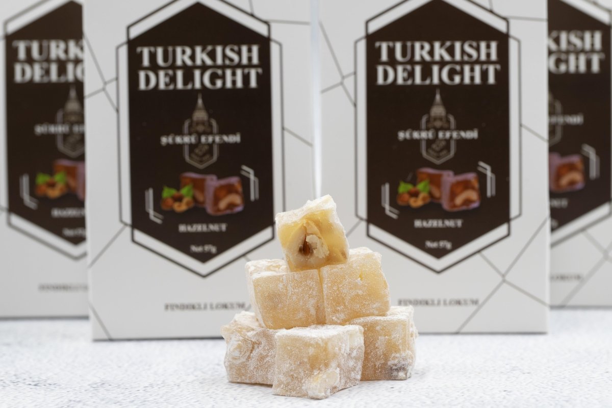 Sukru Efendi 1935 | Open and Enjoy Turkish Delight Hazelnut