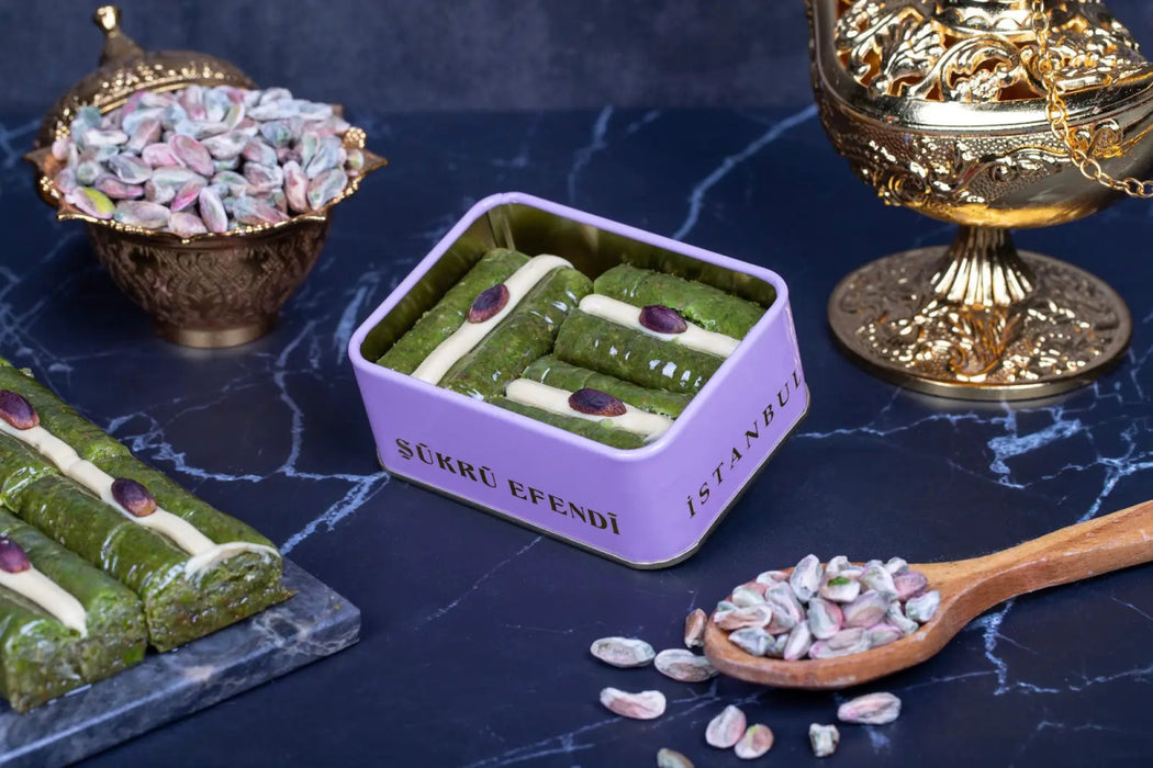 Sukru Efendi 1935 | Princess Pistachio Baklava in Gift Metal Box