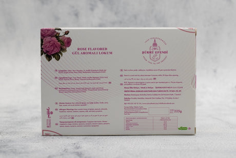 Sukru Efendi 1935 | Turkish Delight Rectangular Box Rose Flavored