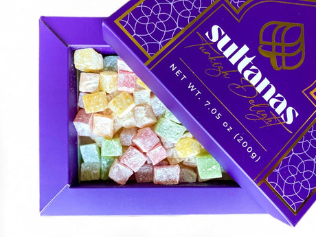 Sultanas | Assorted Fruit Flavored Turkish Delight