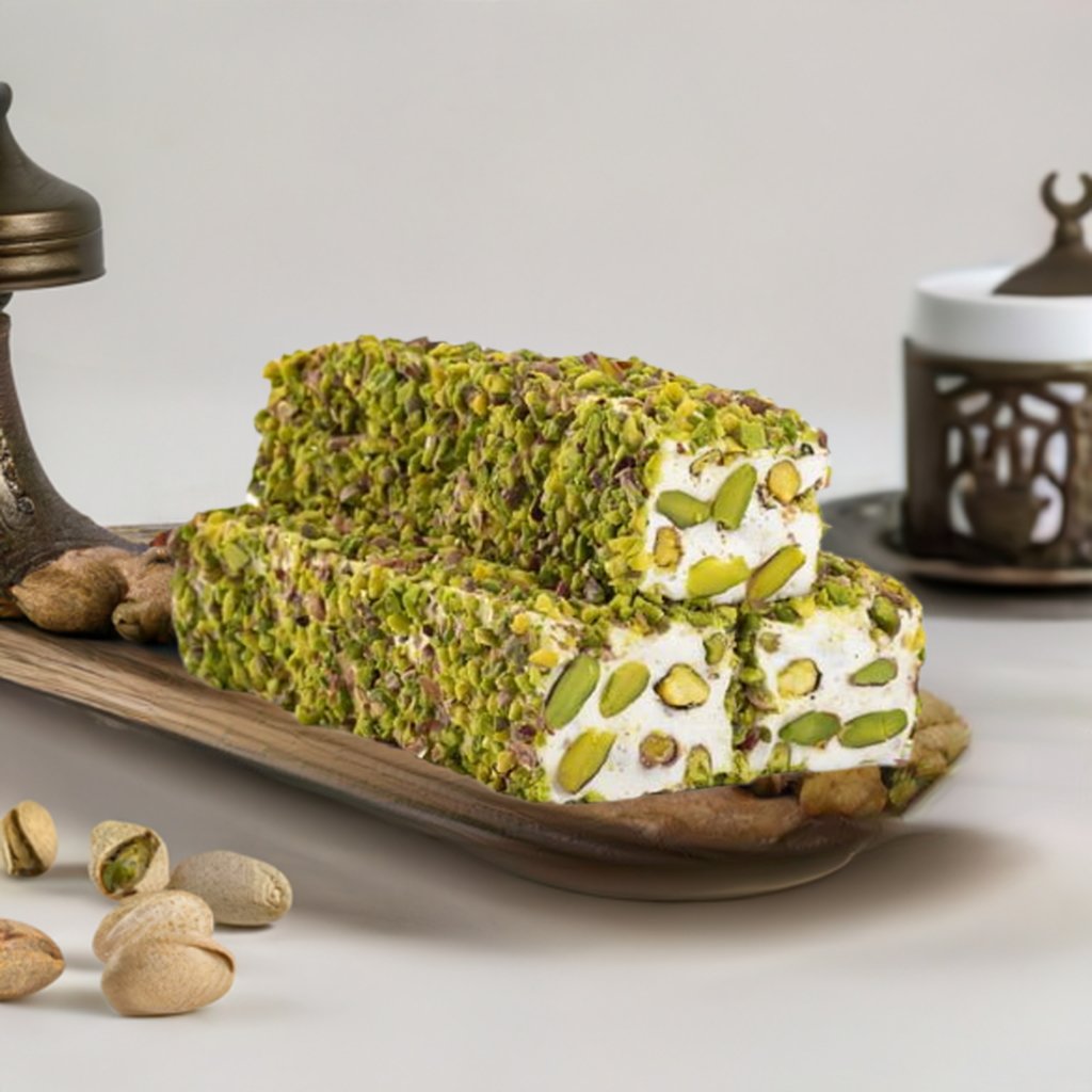 Sultanas | Turkish Delight with Nougat Pistachio Wick