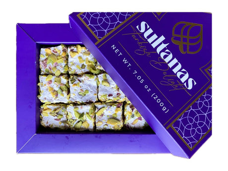 Sultanas | Turkish Delight with Nougat Pistachio Wick