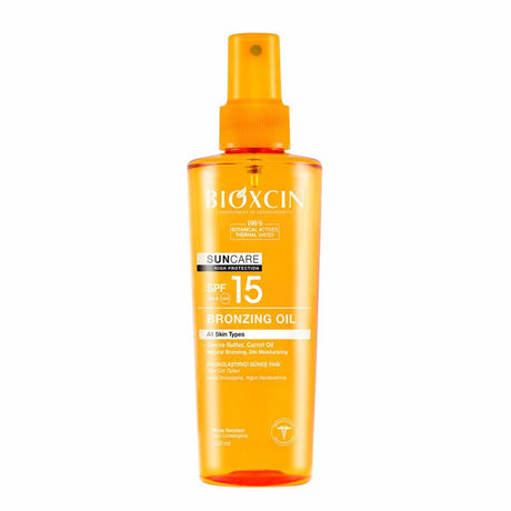 Sun Care Bronzing Oil - SPF 15 Protection with Cocoa & Carrot Oils - TryAladdin