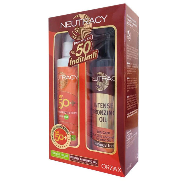 Sun Care Set - SPF 50 Protection & Radiant Tanning Duo - TryAladdin