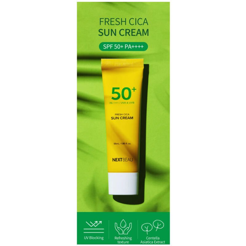 Sun Cream - SPF 50+ PA++++ Hydrating with Centella & 5 Hyaluronic Acids - TryAladdin