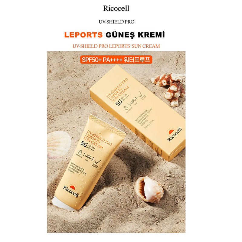 Sun Cream - SPF 50+ PA+++ Water - Resistant with Herbal Extracts - TryAladdin