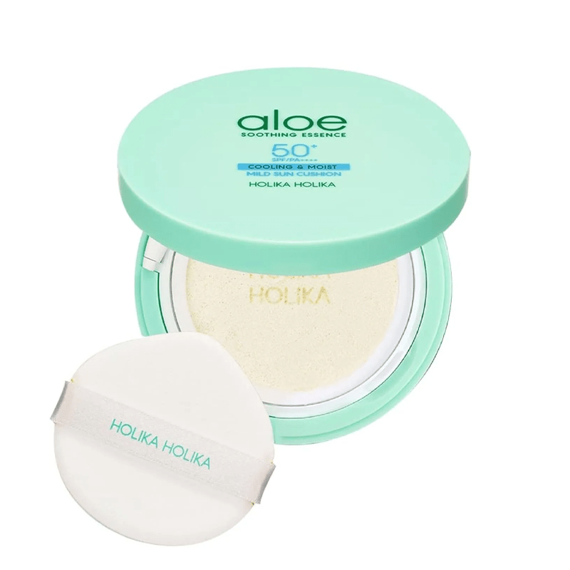 Sun Cushion - SPF50+ High Protection with Aloe Vera & Zinc Oxide - TryAladdin