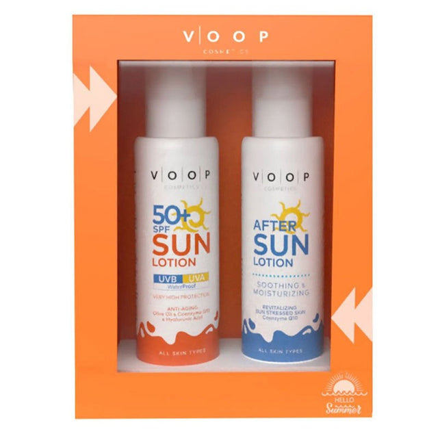 Sun Protection & After Sun Duo - SPF 50+, Hydrating & Soothing Lotions - TryAladdin