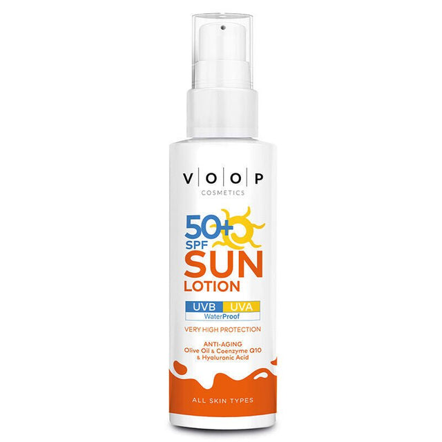 Sun Protection Lotion - Broad Spectrum SPF 50+ with Olive Oil & CoQ10 - TryAladdin