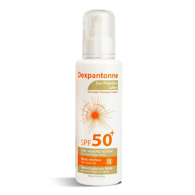 Sun Protection Lotion - SPF 50+ UVA/UVB High Protection with Panthenol - TryAladdin