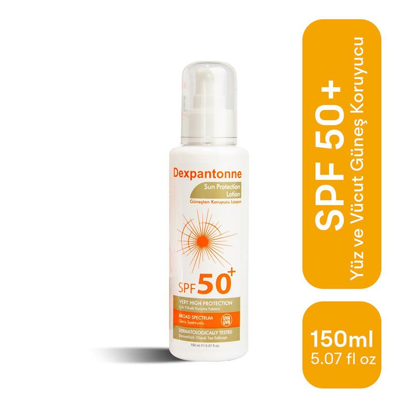 Sun Protection Lotion - SPF 50+ UVA/UVB High Protection with Panthenol - TryAladdin